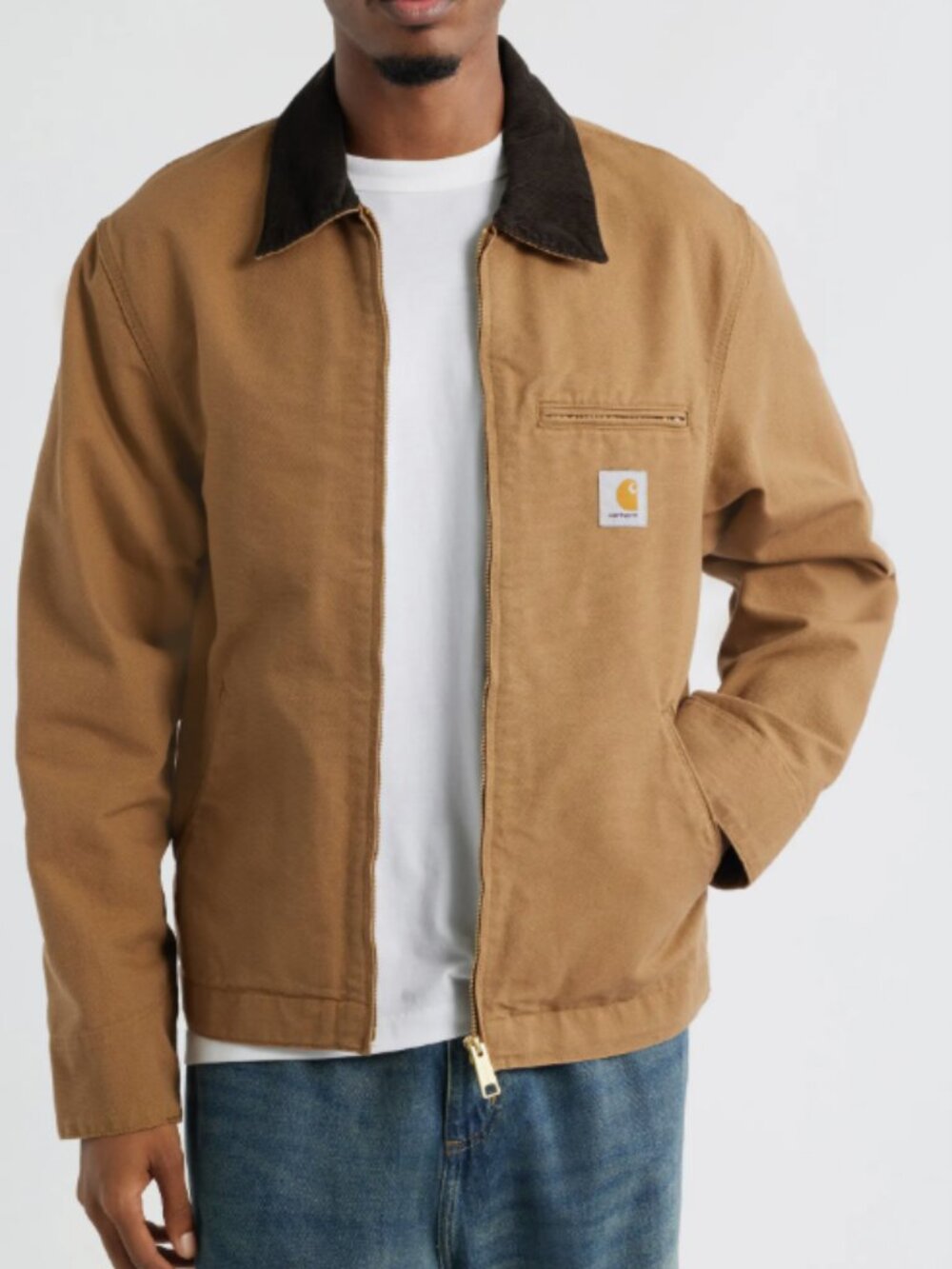 Detroit Cotton Canvas Chore Jacket Size L